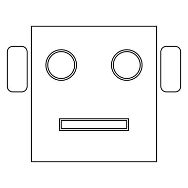 Bakteri siyah simgesi .