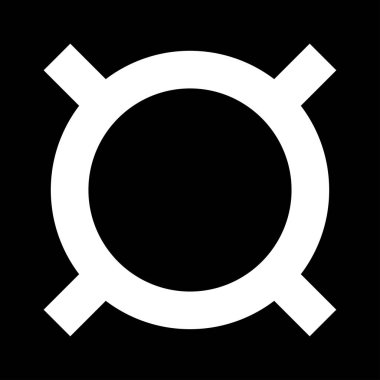 Bayrak beyaz renk simgesi .