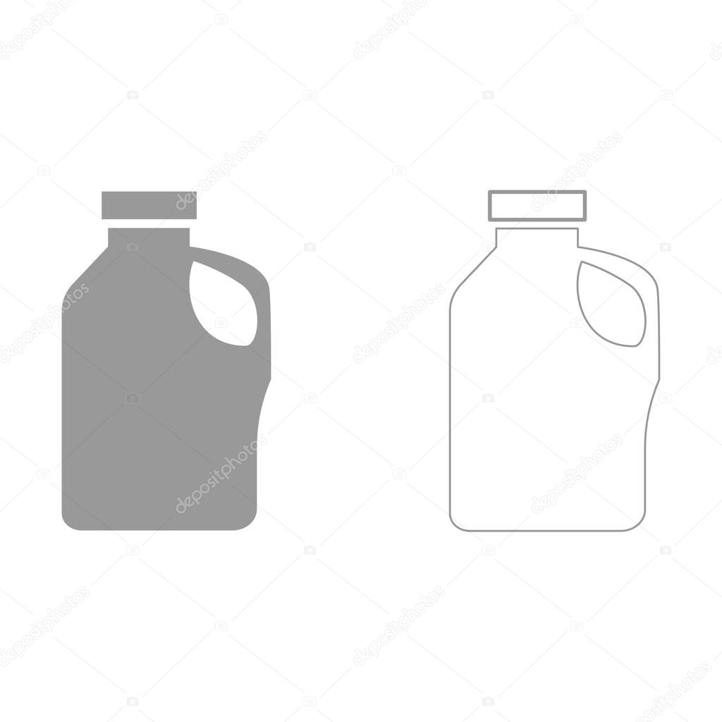 Household chemicals  set  icon .