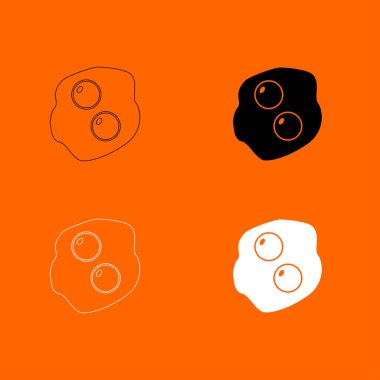 Beyaz ve siyah coloreggs simgedir şifreli .