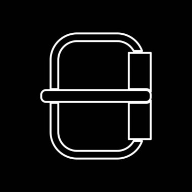 Toka beyaz renk simgesi .