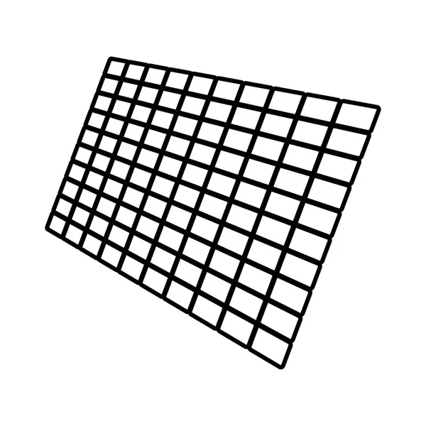 Panneau solaire icône de couleur noire  . — Image vectorielle
