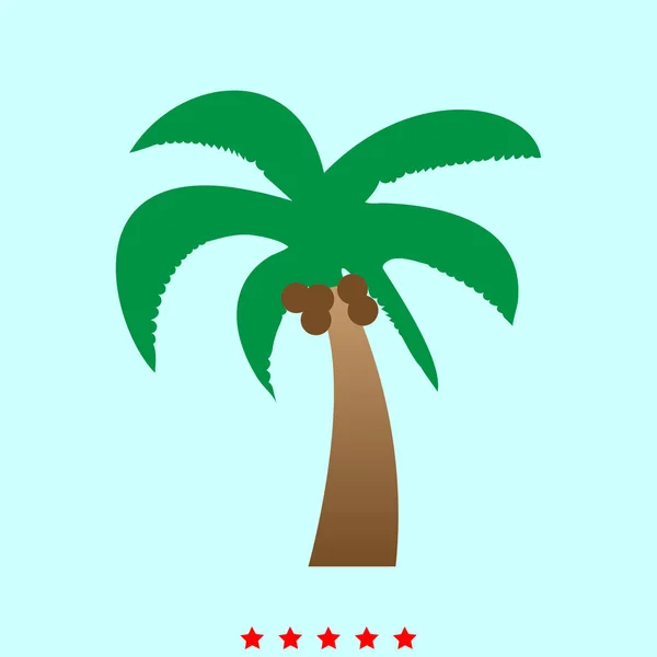 Palm είναι εικονίδιο . — Διανυσματικό Αρχείο