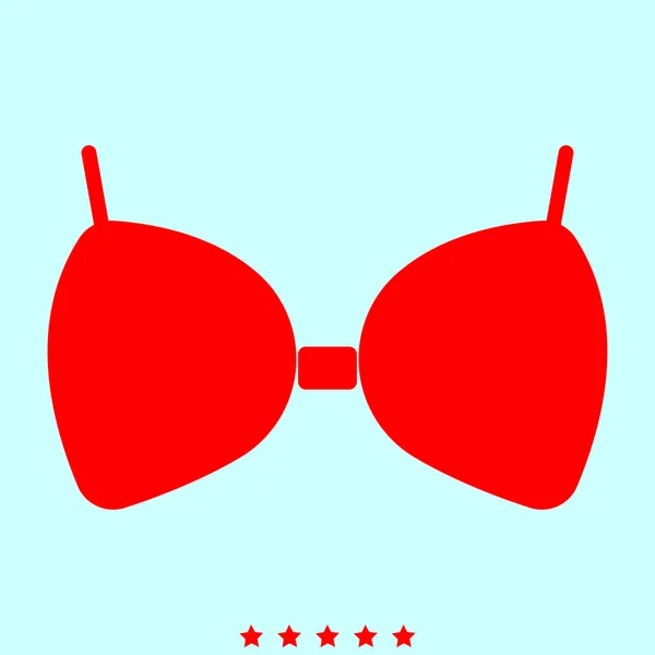 Soutien-gorge c'est icône  . — Image vectorielle