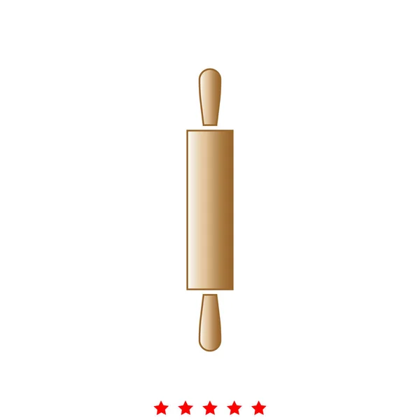 Rolling pin it is icon . — Stock Vector