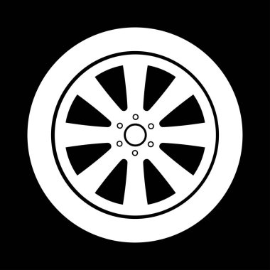 Araba tekerlek simgesi olduğunu .