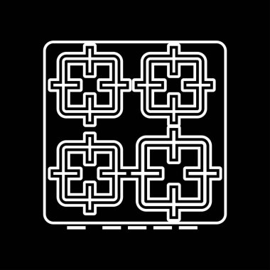 Yüzey Ocak simgesidir .