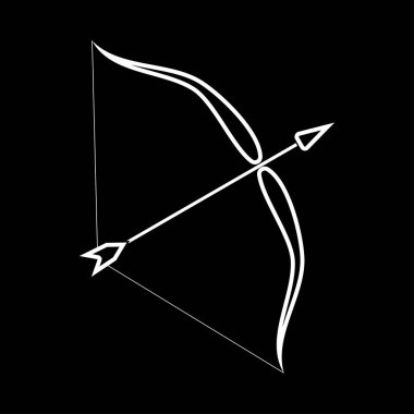 Yay ve ok simgesi olduğunu .