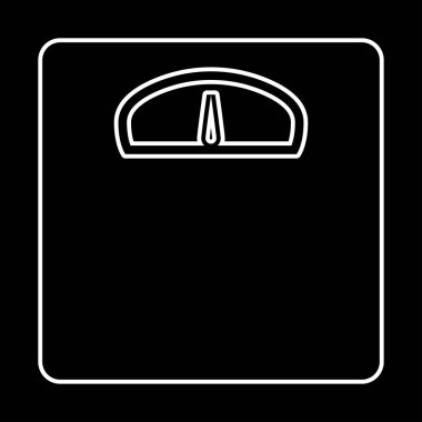 Ağırlık ölçek simgesi olduğunu .