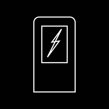 Elektrikli araç şarj istasyonu simge yoktur .