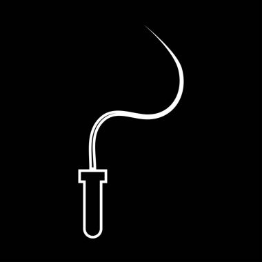 Bu simgedir kırbaç .