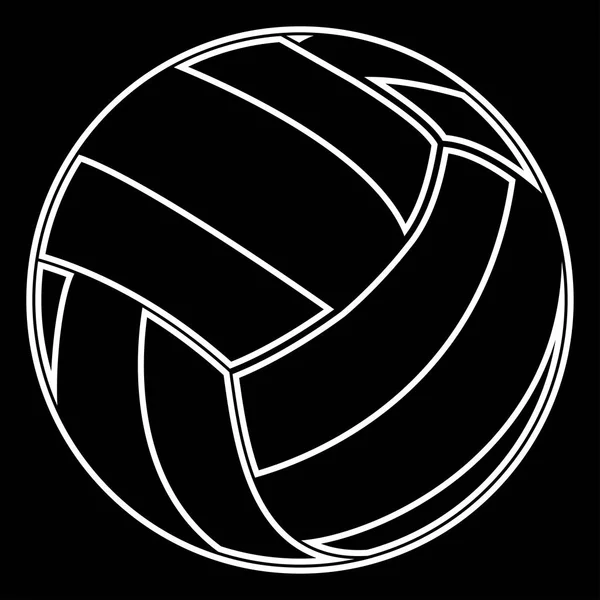 Pallavolo è l'icona  . — Vettoriale Stock