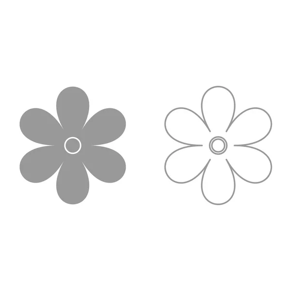 Bloem is het pictogram . — Stockvector