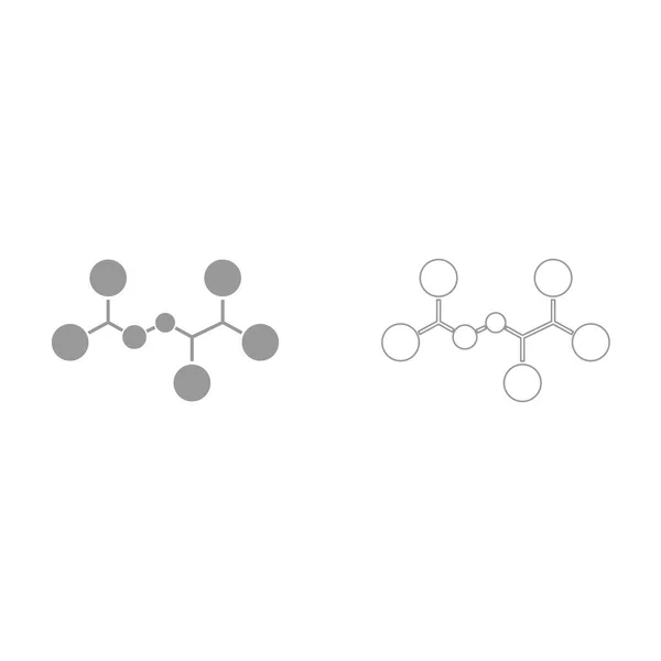 Molécula es el icono  . — Archivo Imágenes Vectoriales