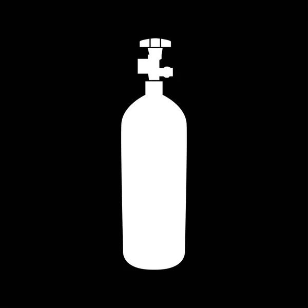 它是图标的丙烷气瓶 . — 图库矢量图片