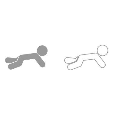 Gezinme bebeğim siyah simgesi .