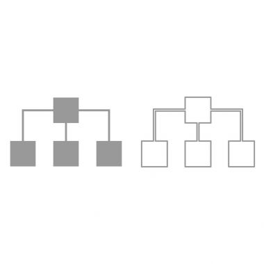 Siyah simgedir ağ .