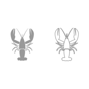 Siyah simgedir craw balık .