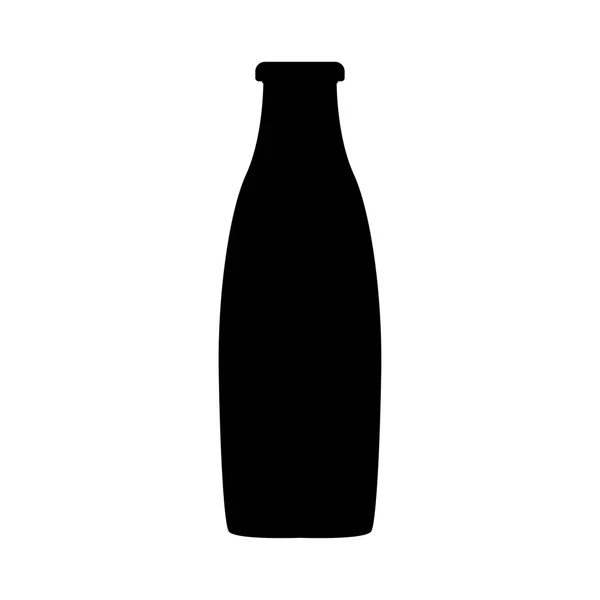 Bottle black icon . — Stock Vector