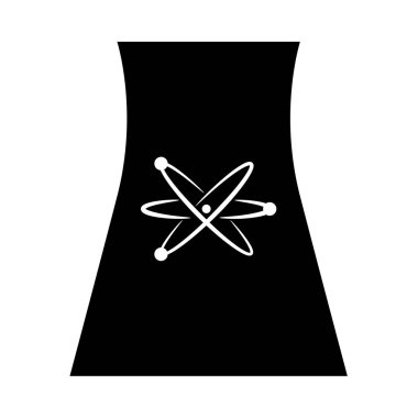 Soğutma Kulesi nükleer enerji santrali simgesinin