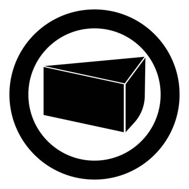 Çocuk oyuncağı simge siyah renkli daire içinde