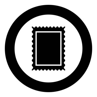 Araba tekerlek simgesi siyah renkli daire içinde