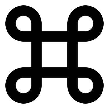 Sharp sembolü Etiket Etiketi simgesi siyah renk vektör illüstrasyonu düz resim