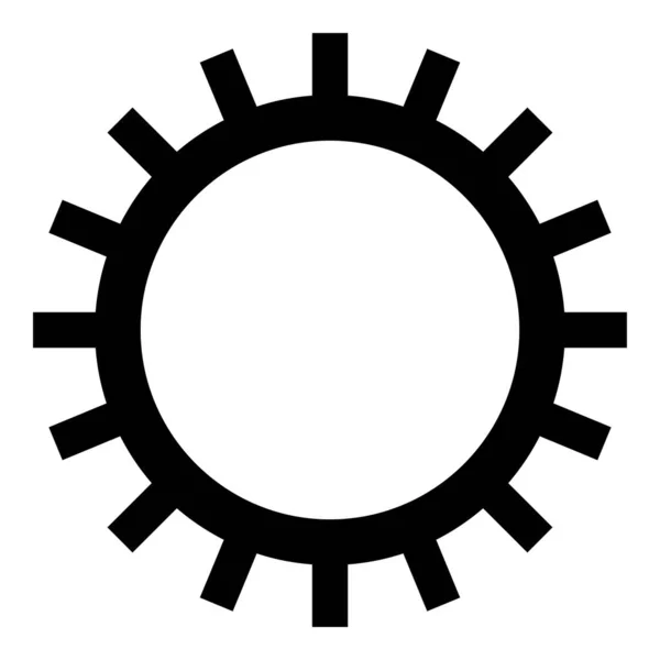 Καλή Αντοχή Στο Φως Προσδιορισμός Στο Εικονίδιο Σύμβολο Ταπετσαρία Μαύρο — Διανυσματικό Αρχείο