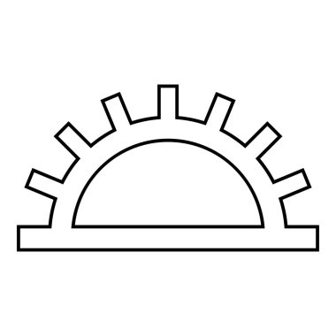 Duvar kağıdı simgesi simgesinde orta ışık hızı tanımlaması siyah renk vektör illüstrasyonunu düz resim biçiminde özetliyor