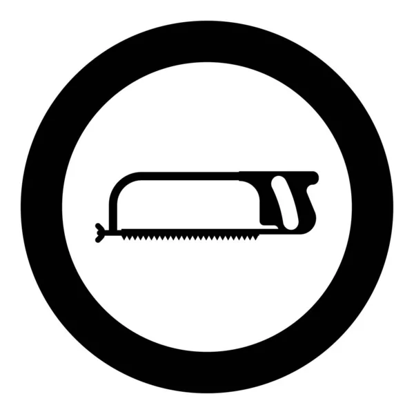 Hacksaw Für Metall Und Manuelle Verwendung Handsäge Reparatur Werkzeug Symbol — Stockvektor