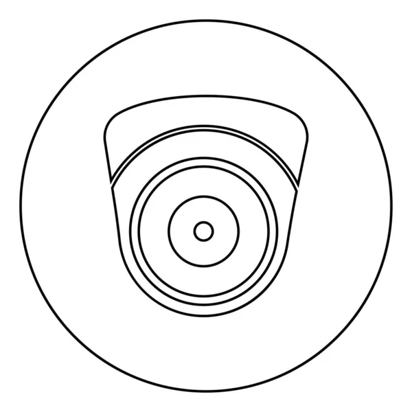 Videocámara Seguimiento Videocámaras Esféricas Monitoreo Electrodomésticos Dispositivo Vigilancia Cctv Icono — Vector de stock