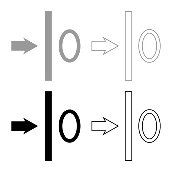 Προσαρμοσμένο Αυτοκόλλητο Χαρακτηρισμός Στο Εικονίδιο Σύμβολο Ταπετσαρίας Σύνολο Περίγραμμα Μαύρο — Διανυσματικό Αρχείο