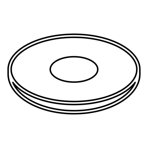 Type Symbole Électrique Surfaces Cuisson Signe Ustensile Destination Panneau Icône — Image vectorielle