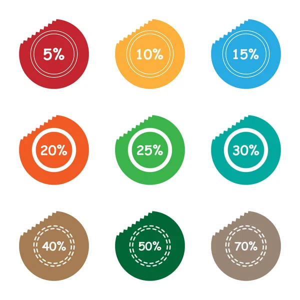 yüzde Satılık gözyaşı etiket etiket kümesi