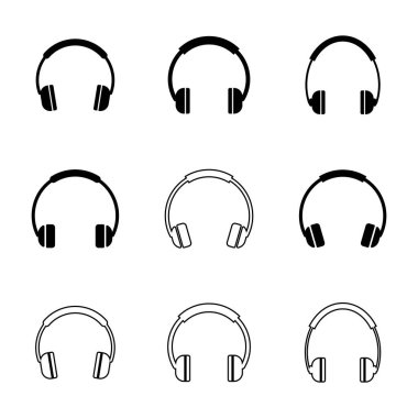 kulaklıklar Icons set