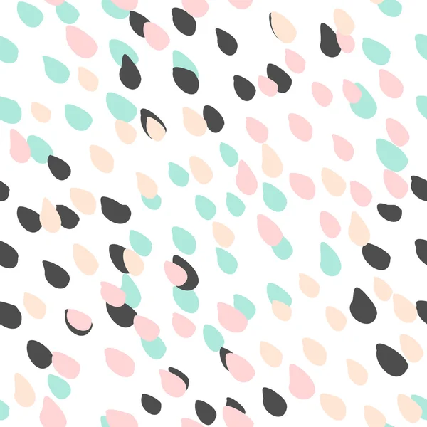 Handgezeichnete abstrakte nahtlose Muster — Stockvektor