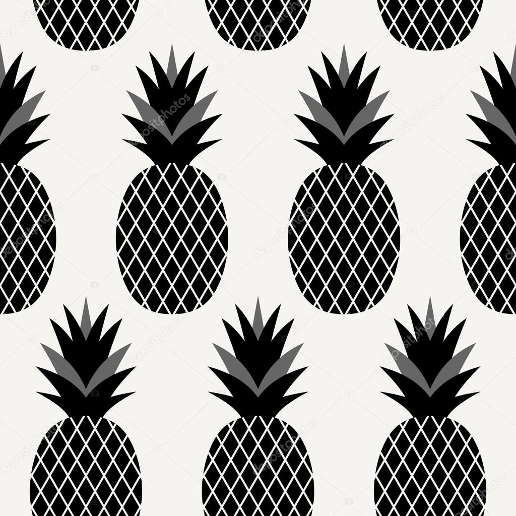 Seamless Pineapples Pattern