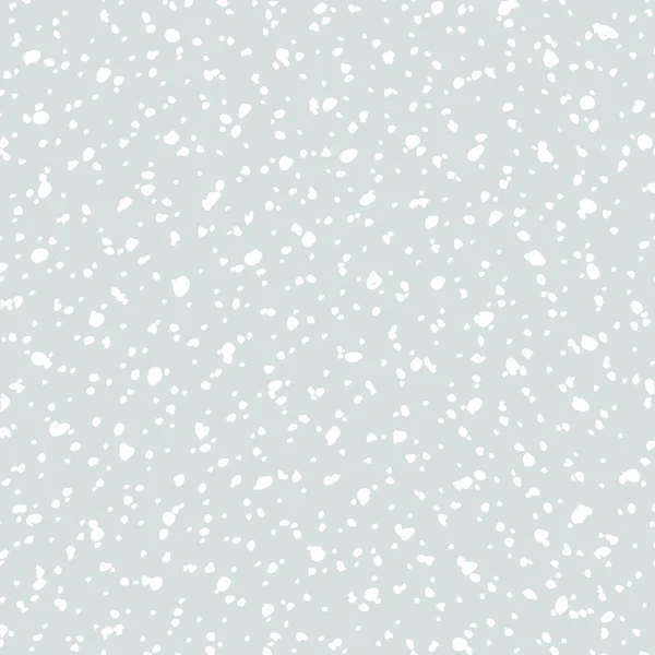 Seamless Snowfall Pattern — Stock Vector