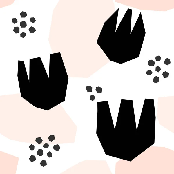 Abstract floral patroon — Stockvector