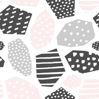 soyut geometrik desen