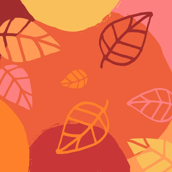 Abstract Autumn Background — Stock Vector