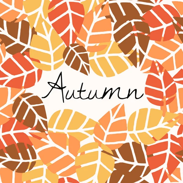 Abstrakt hösten design — Stock vektor
