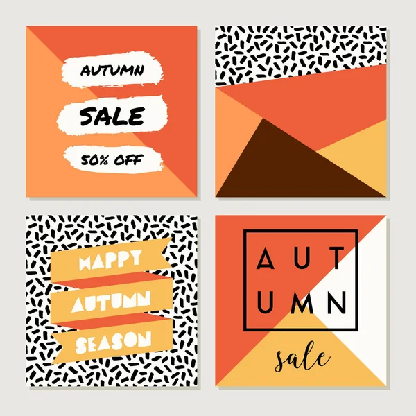 Automne Designs Collection — Image vectorielle