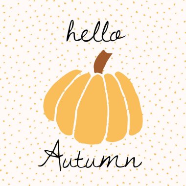 sonbahar kart tasarımı