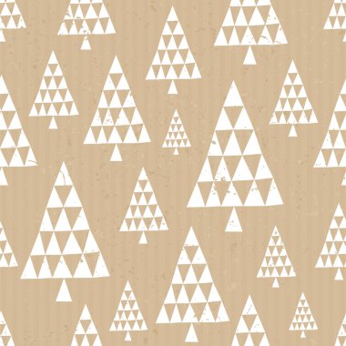 Noel ağaçları ile Seamless yineleme modeli