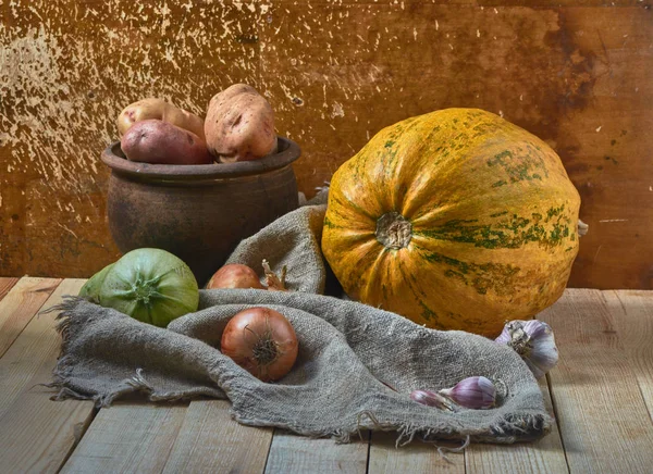 Rural still life from agricultural products