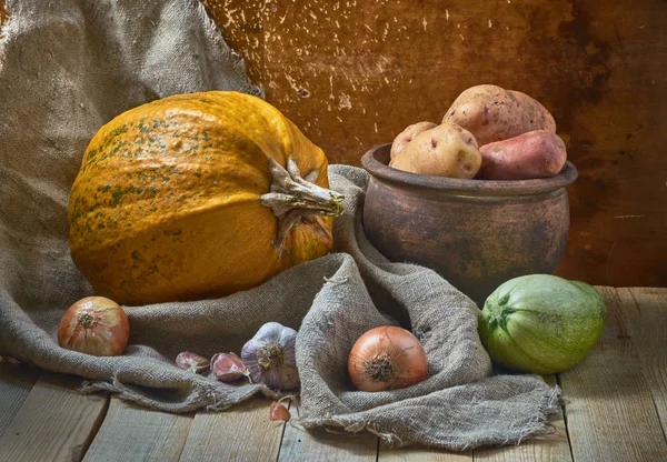 Rural still life from agricultural products