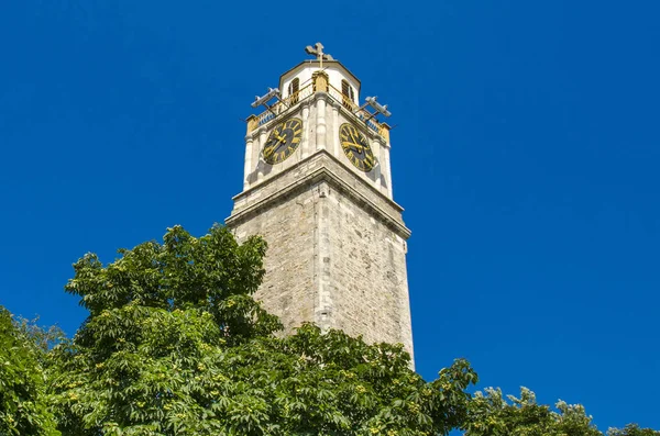 Antigua torre del reloj en Bitola, Macedonia — Foto de Stock