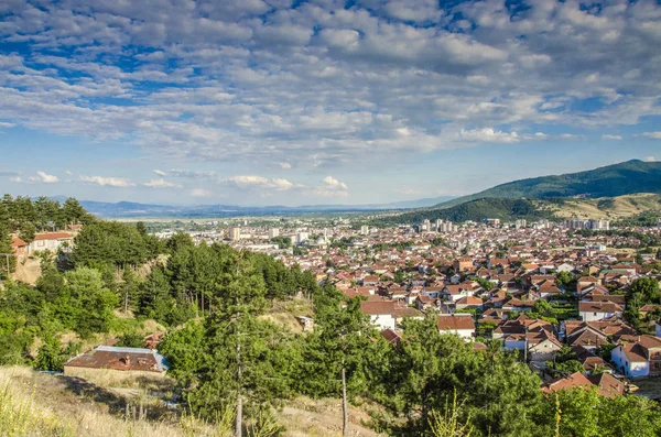 Panorama över Bitola, Makedonien — Stockfoto