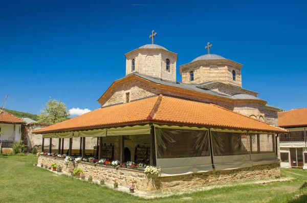 St. John Slepce Kloster, Demir Hisar, Makedonien - Stock-foto